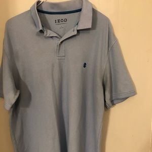 Izod men’s dress shirt in grey blue